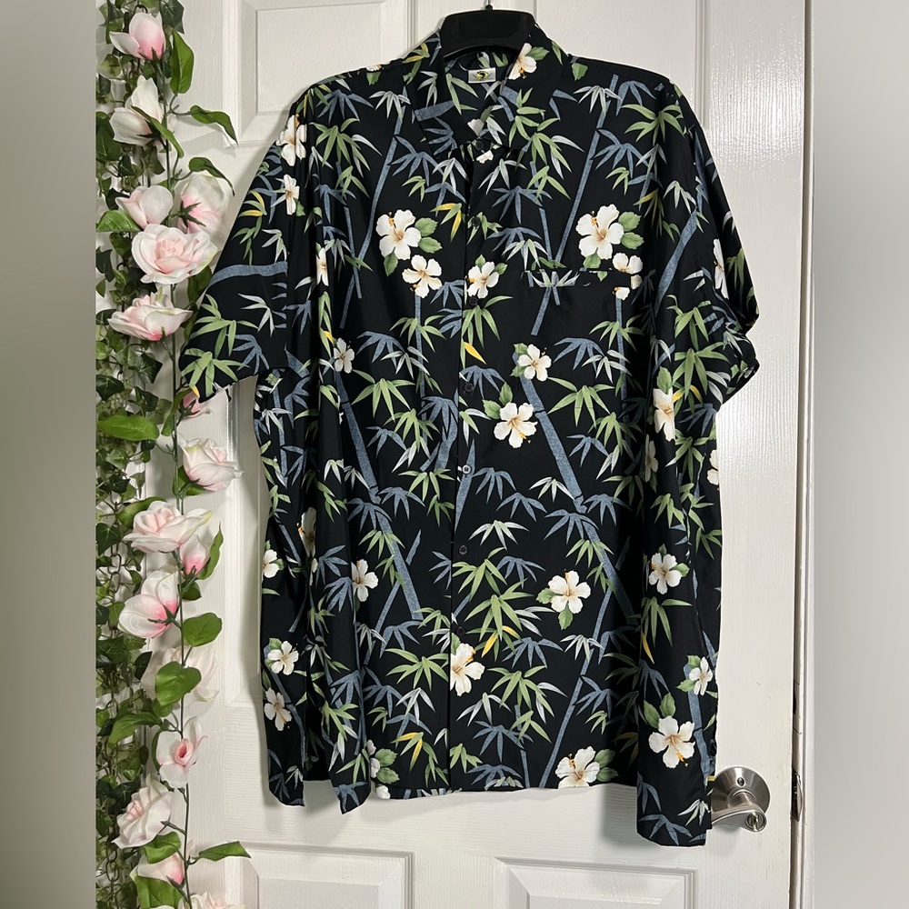 🌺Floral Short Sleeve Button Down Shirt